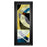 Classy Living Intersected Gleam Wall Art 18"x42", Black Frame