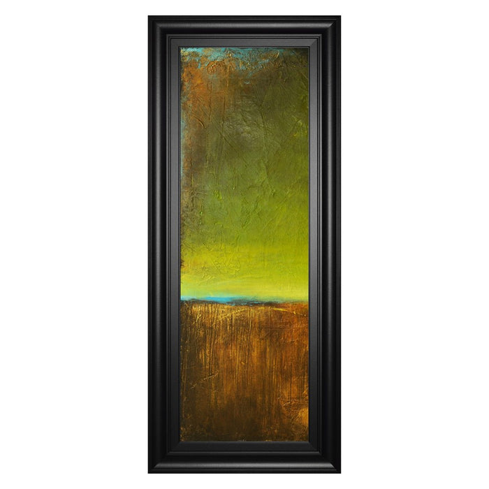 Classy Living Antigua Bay I Wall Art 18"x42", Midnight Aura Frame