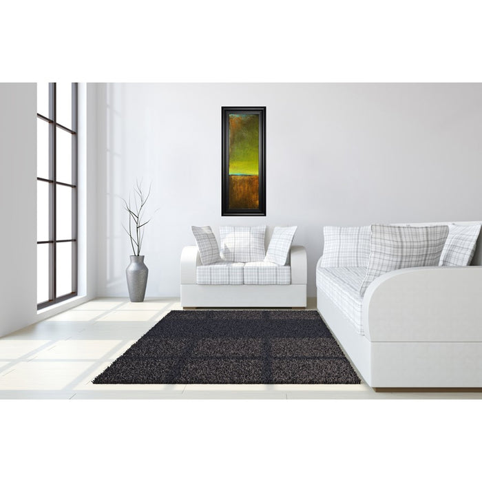Classy Living Antigua Bay I Wall Art 18"x42", Midnight Aura Frame