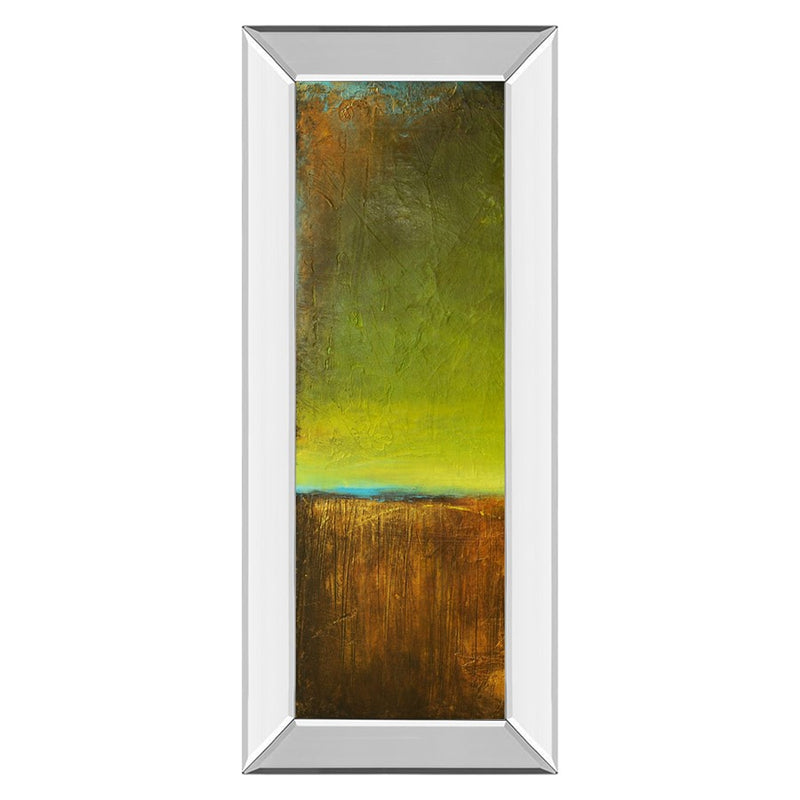 Classy Living Antigua Bay I Wall Art 18"x42", Mirrored Frame