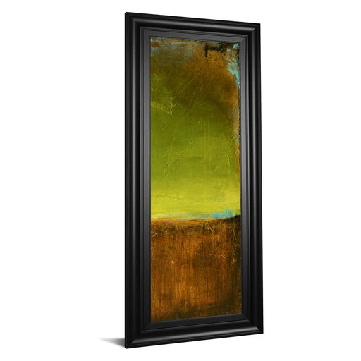 Classy Living Antigua Bay II Wall Art 18"x42", Midnight Aura Frame