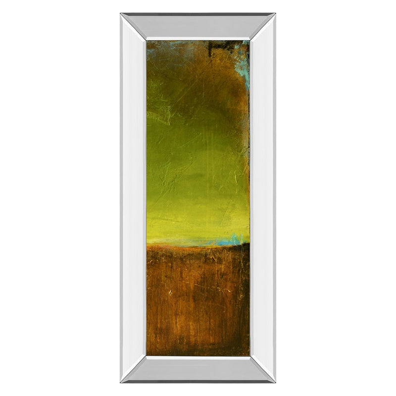 Classy Living Antigua Bay II Wall Art 18"x42", Mirrored Frame