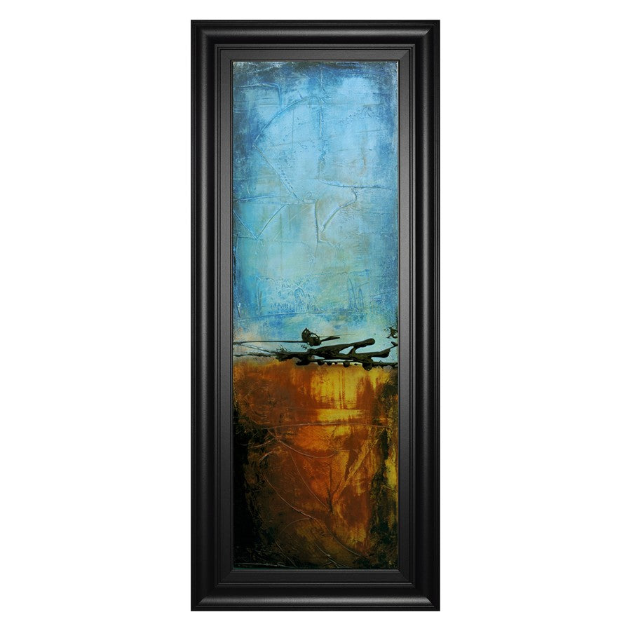 Classy Living Harmony Blend Wall Art 18"x42", Midnight Aura Frame