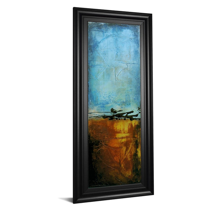 Classy Living Harmony Blend Wall Art 18"x42", Midnight Aura Frame