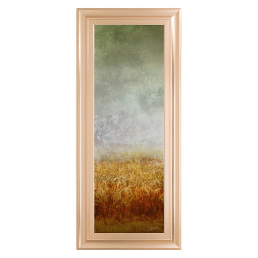 Classy Living Lush Field Wall Art 18"x42", Rose Gold Romance Frame