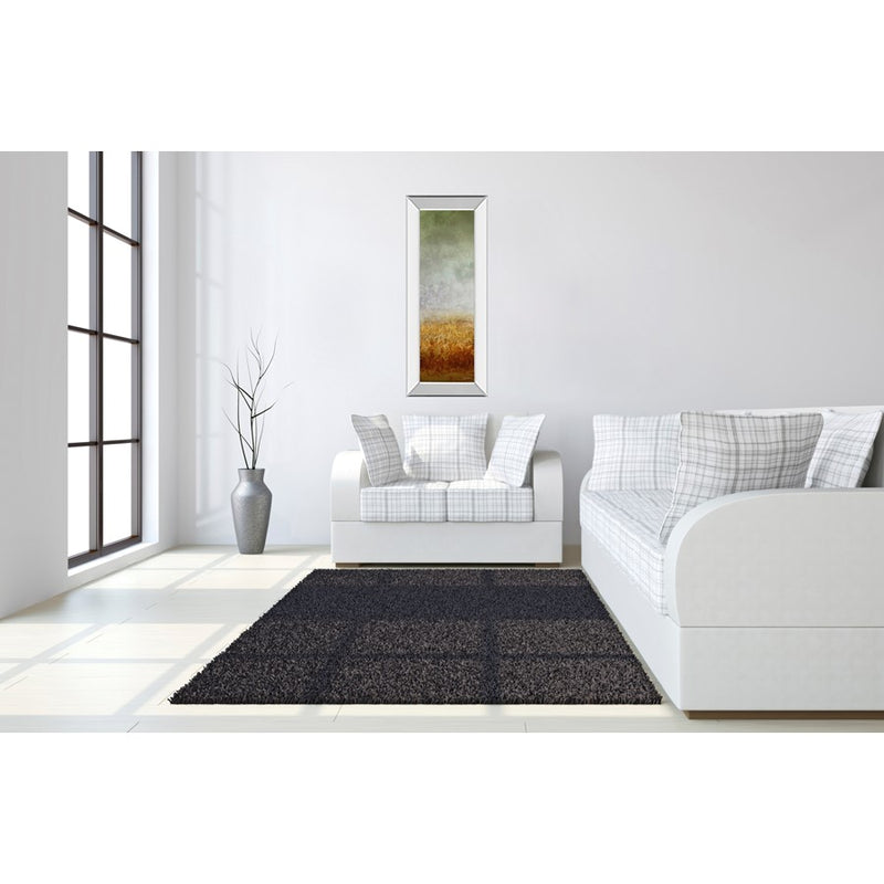 Classy Living Lush Field Wall Art 18"x42", Mirrored Frame