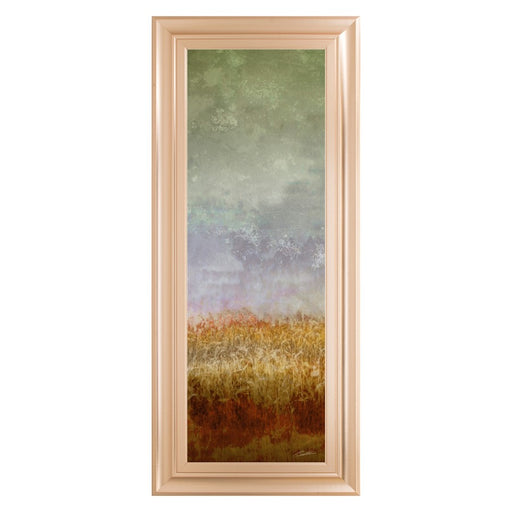 Classy Living Lush Field II Wall Art 18"x42", Rose Gold Romance Frame