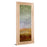 Classy Living Lush Field II Wall Art 18"x42", Rose Gold Romance Frame