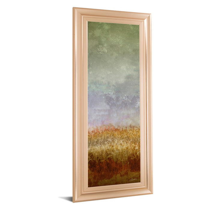 Classy Living Lush Field II Wall Art 18"x42", Rose Gold Romance Frame