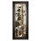 Classy Living Climbing Vines Wall Art 18"x42", Dark Chocolate Frame