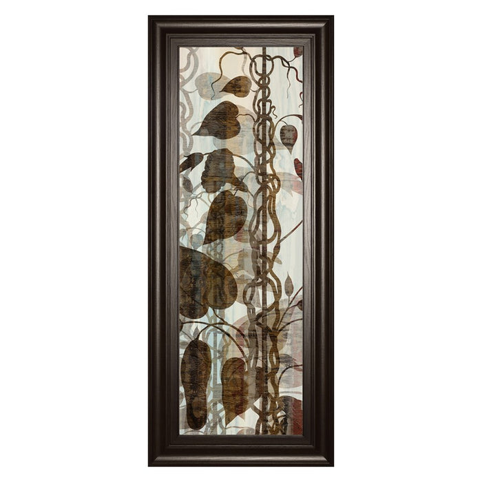 Classy Living Climbing Vines Wall Art 18"x42", Dark Chocolate Frame