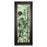 Classy Living Botanical Vines Wall Art 18"x42", Dark Chocolate Frame