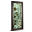 Classy Living Botanical Vines Wall Art 18"x42", Dark Chocolate Frame