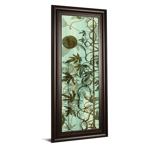 Classy Living Botanical Vines Wall Art 18"x42", Dark Chocolate Frame
