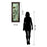 Classy Living Botanical Vines Wall Art 18"x42", Dark Chocolate Frame
