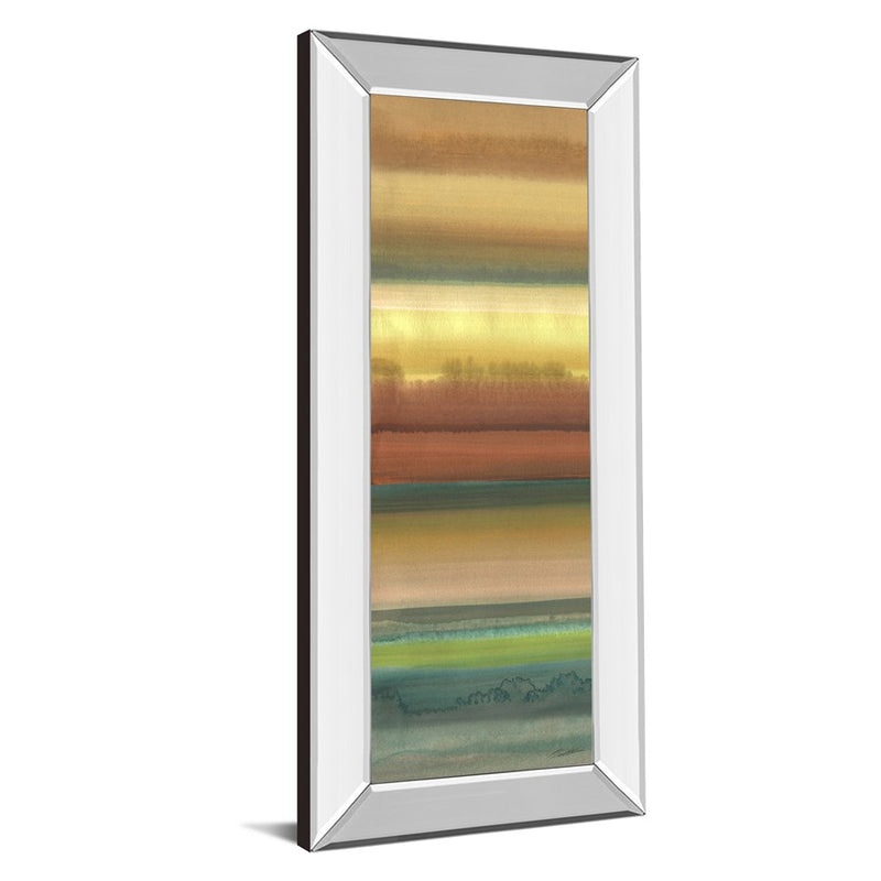 Classy Living Tranquil Horizon Wall Art 18"x42", Mirrored Frame