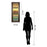 Classy Living Ambient Sky II Wall Art 18"x42", Cinnamon Mocha Frame