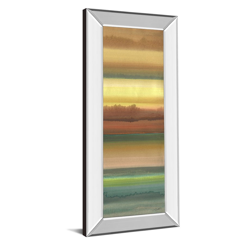 Classy Living Ambient Sky II Wall Art 18"x42", Mirrored Frame