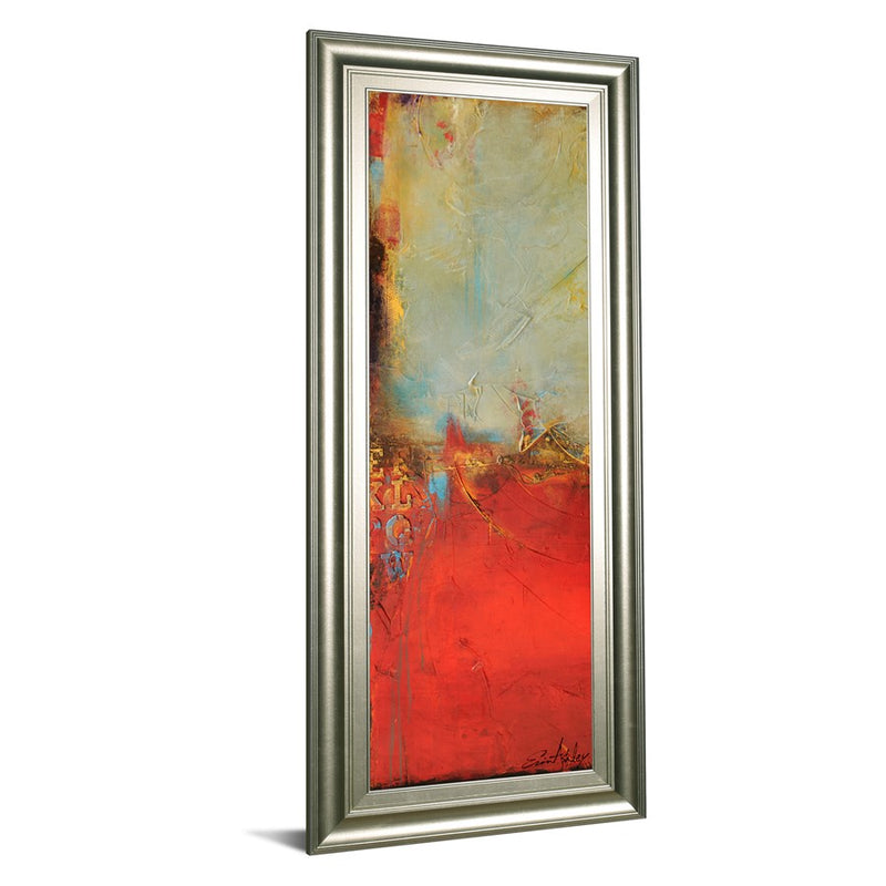 Classy Living Urban Pulse Wall Art 18"x42", Silver Serenity Frame