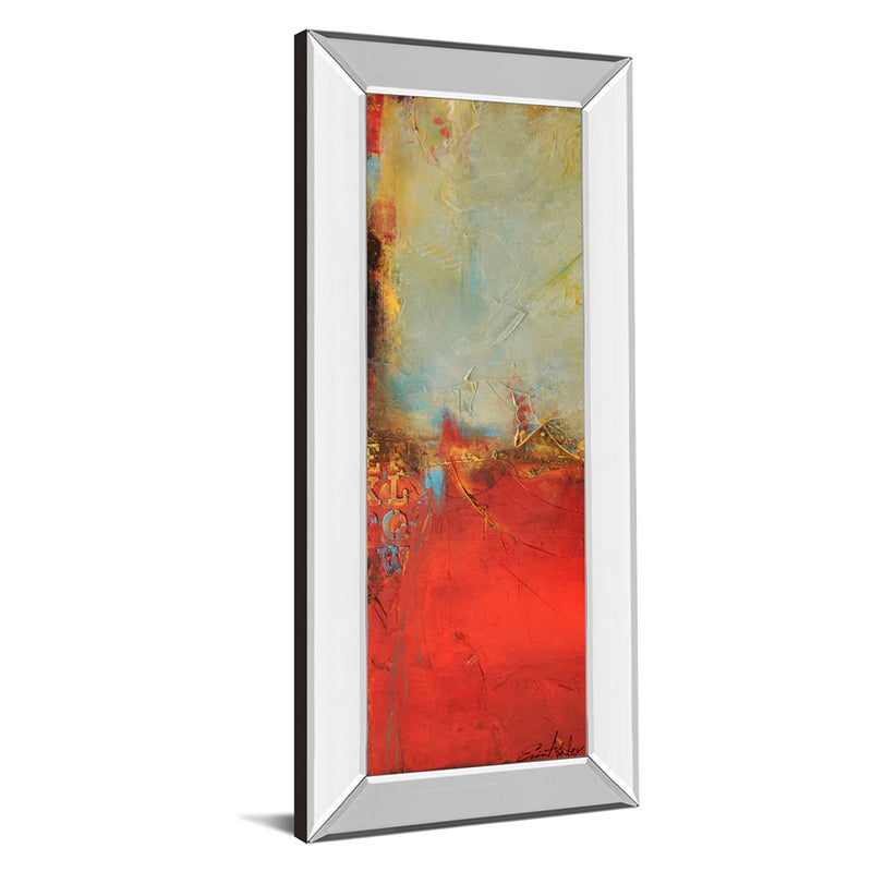Classy Living Urban Pulse Wall Art 18"x42", Mirrored Frame