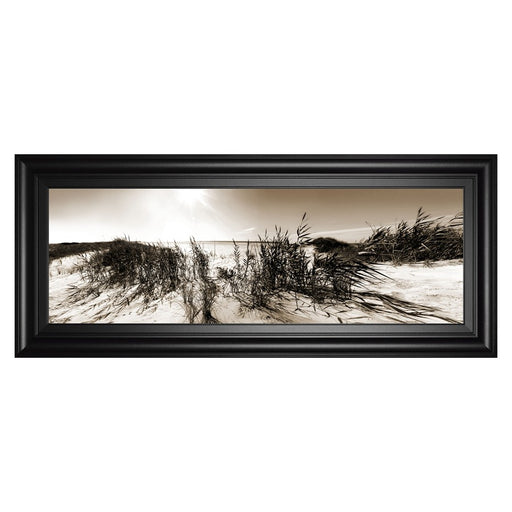 Classy Living Dune Breeze Wall Art 42"x18", Black Frame - 1800