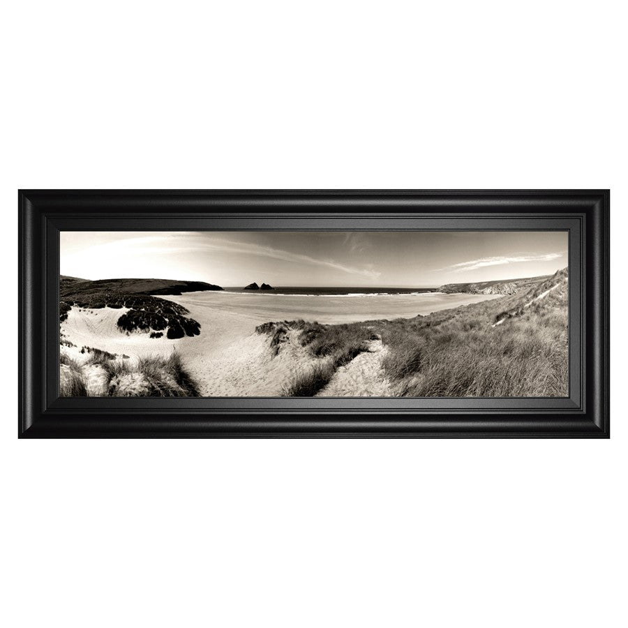 Classy Living Dunes Panorama Wall Art 42"x18", Midnight Aura Frame