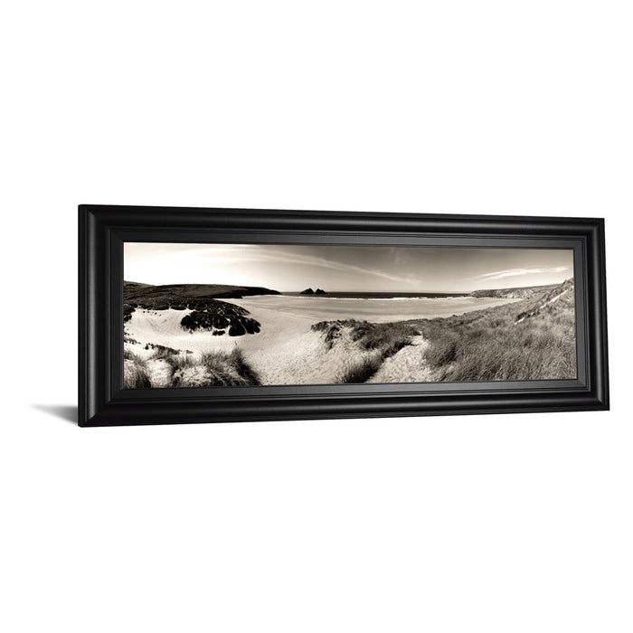 Classy Living Dunes Panorama Wall Art 42"x18", Midnight Aura Frame