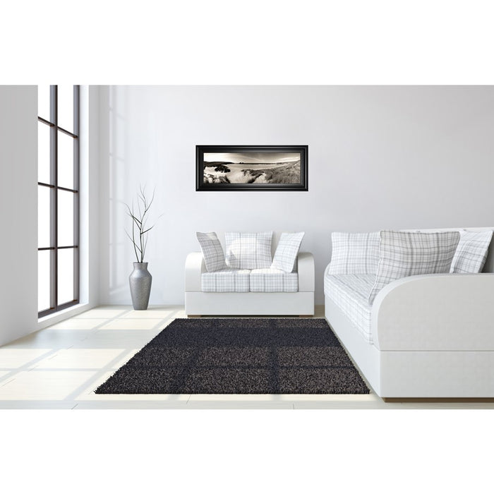 Classy Living Dunes Panorama Wall Art 42"x18", Midnight Aura Frame