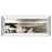 Classy Living Dunes Panorama Wall Art 42"x18", Mirrored Frame