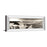 Classy Living Dunes Panorama Wall Art 42"x18", Mirrored Frame