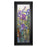 Classy Living WIId Violet Stems Wall Art 18"x42", Midnight Aura Frame - 1803