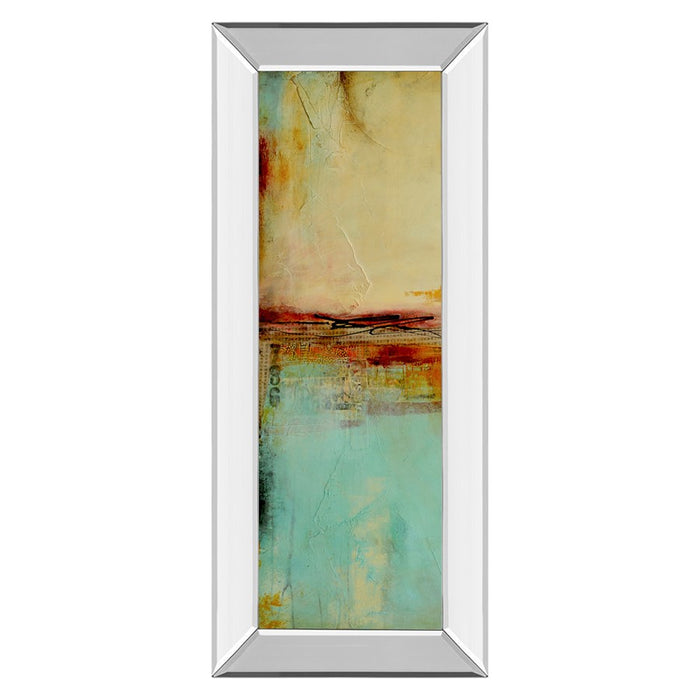 Classy Living Serene Horizons Wall Art 18"x42", Mirrored Frame