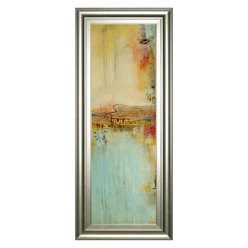 Classy Living Elegant Serenity Wall Art 18"x42", Siver Frame - 1815