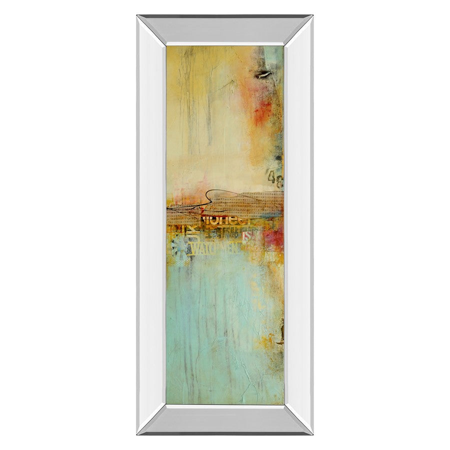 Classy Living Elegant Serenity Wall Art 18"x42", Mirrored Frame