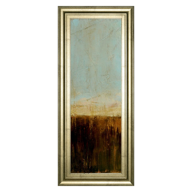 Classy Living Amber Meadowlight Wall Art 18"x42", GiIded Radiance Frame