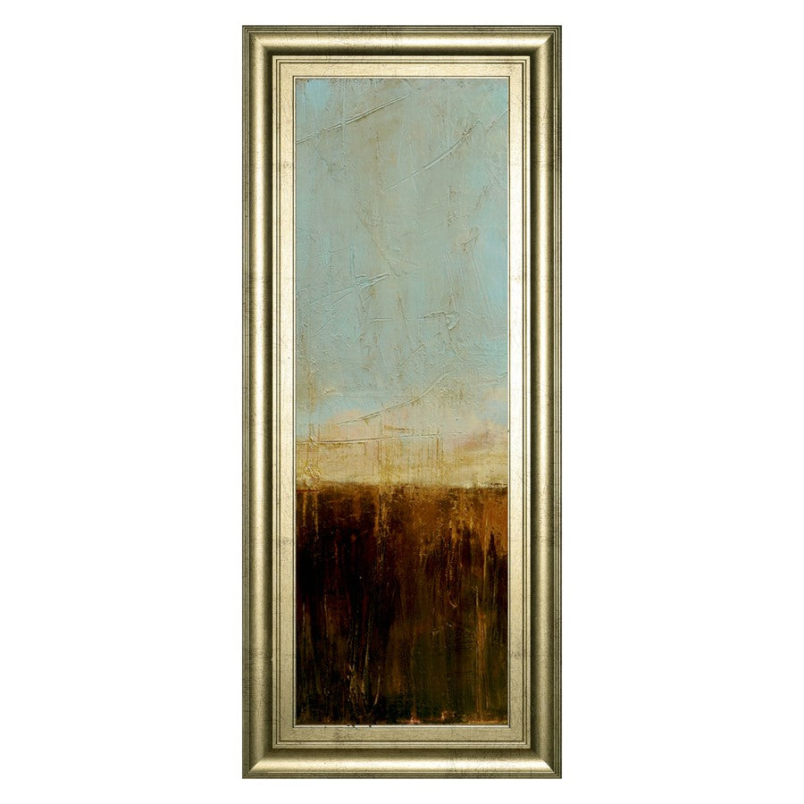 Classy Living Amber Meadowlight Wall Art 18"x42", GiIded Radiance Frame - 1819
