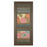 Classy Living Botanical Stripes Wall Art 18"x42", Tranquil Ash Frame