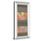 Classy Living Botanical Stripes Wall Art 18"x42", Mirrored Frame