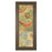 Classy Living Verdant Bloom Wall Art 18"x42", Tranquil Ash Frame - 1829
