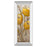 Classy Living Ochre Tulips II Wall Art 18"x42", Mirrored Frame