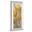 Classy Living Ochre Tulips II Wall Art 18"x42", Mirrored Frame