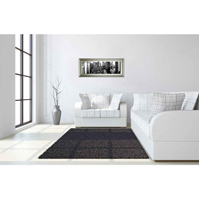 Classy Living Urban Vista Wall Art 42"x18", Silver Serenity Frame