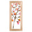 Classy Living Inky Blossoms II Wall Art 18"x42", Rose Gold Romance Frame