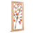 Classy Living Inky Blossoms II Wall Art 18"x42", Rose Gold Romance Frame