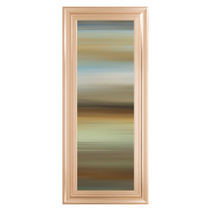 Classy Living Serene Horizon Wall Art 18"x42", Rose Gold Romance Frame
