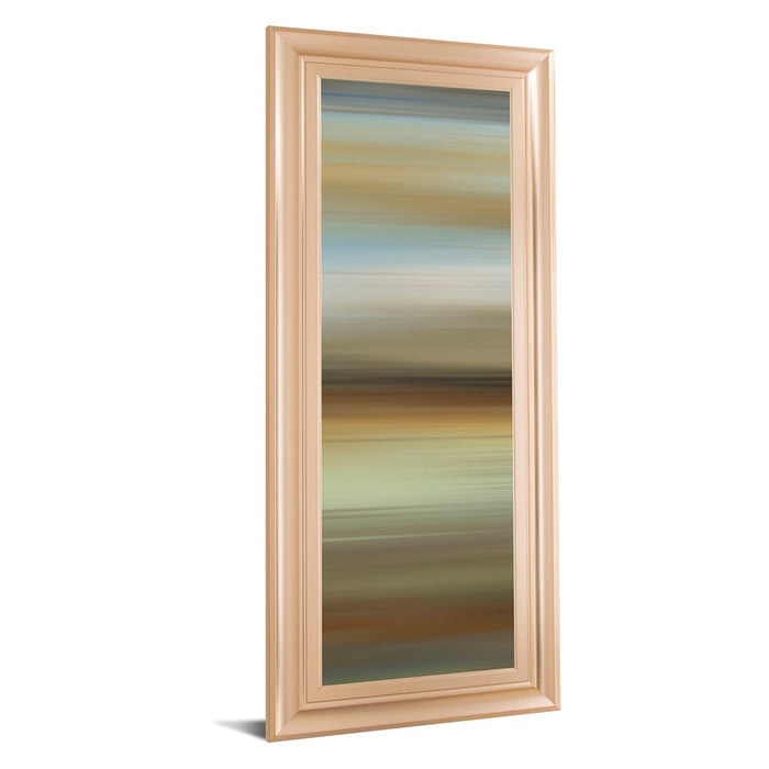 Classy Living Serene Horizon Wall Art 18"x42", Rose Gold Romance Frame