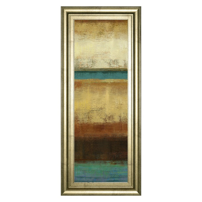 Classy Living Elegant Horizon Wall Art 18"x42", GiIded Radiance Frame - 1865