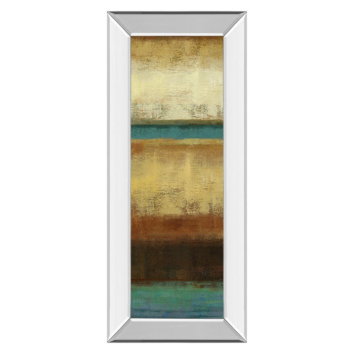 Classy Living Elegant Horizon Wall Art 18"x42", Mirrored Frame - 1865MF