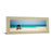 Classy Living Serene Shoreline Wall Art 42"x18", Ivory Bliss Frame