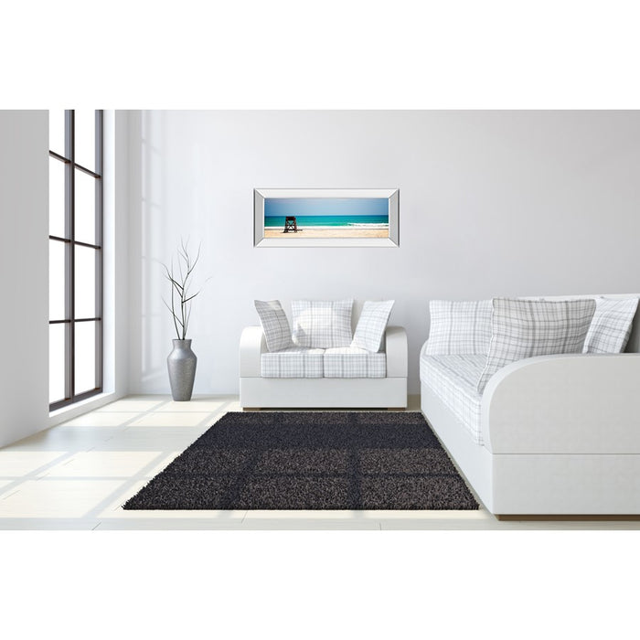 Classy Living Serene Shoreline Wall Art 42"x18", Mirrored Frame